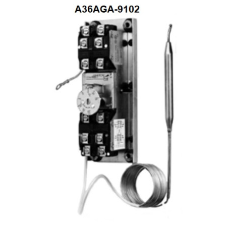 A36AGA-9102 Johnson controls 3 traps thermostaat A36AGA-9102 Johnson controls 3 traps thermostaat